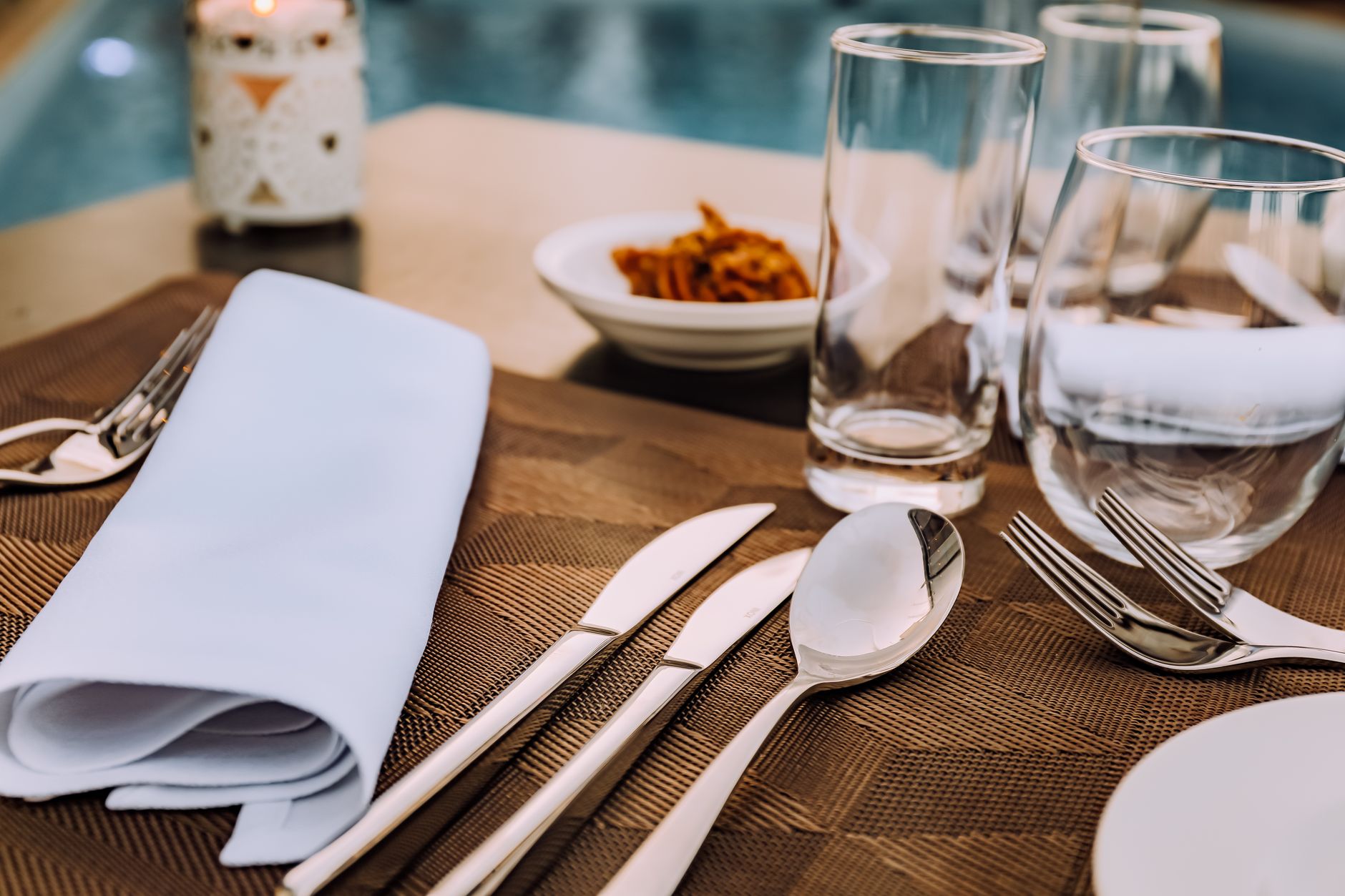How to Set a Table So Everything Is Actually Within Reach - doing it properly